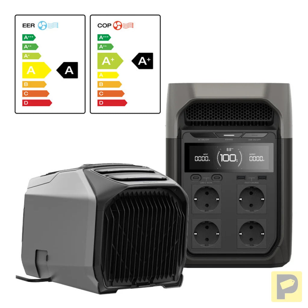 Ecoflow Eet Delta 3 Power Station + Wave 3 Air Conditioner