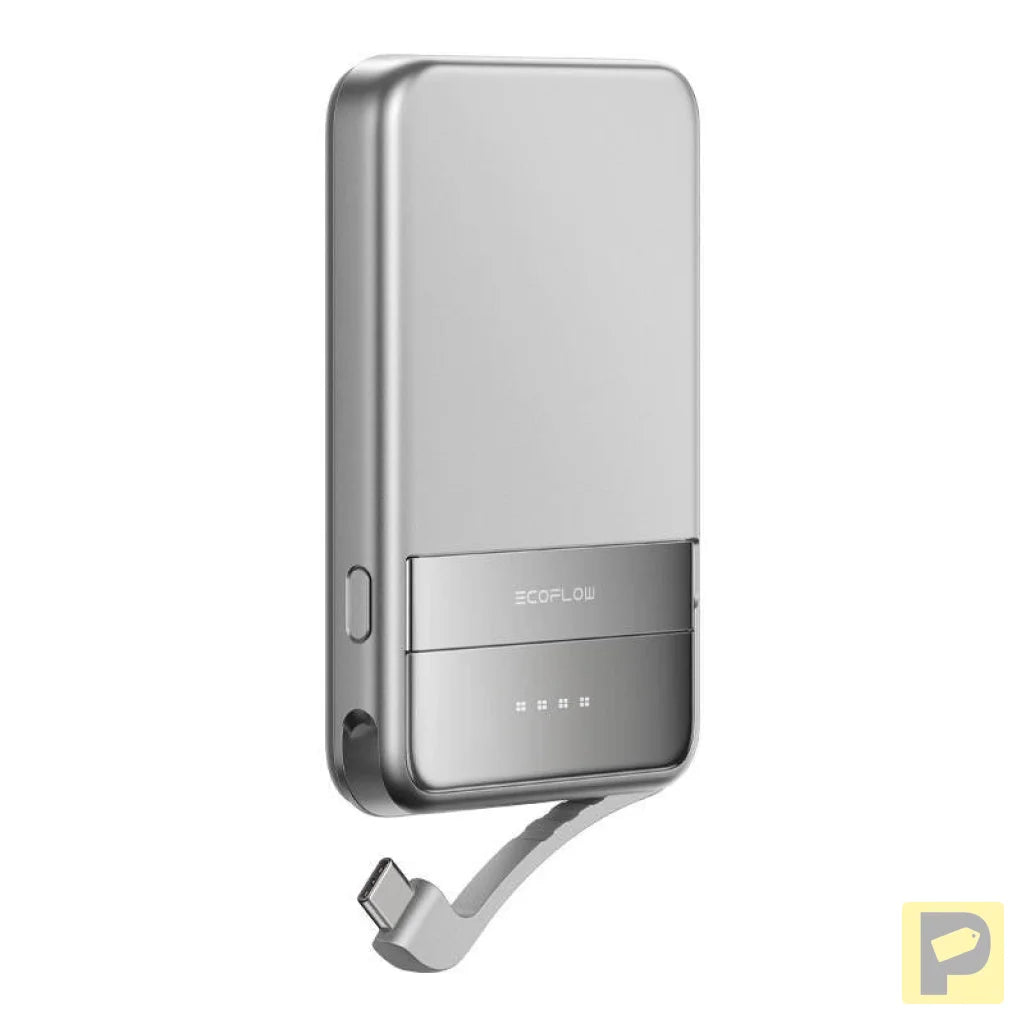 EcoFlow RAPID magnetic powerbank, 5000mAh, (silver).