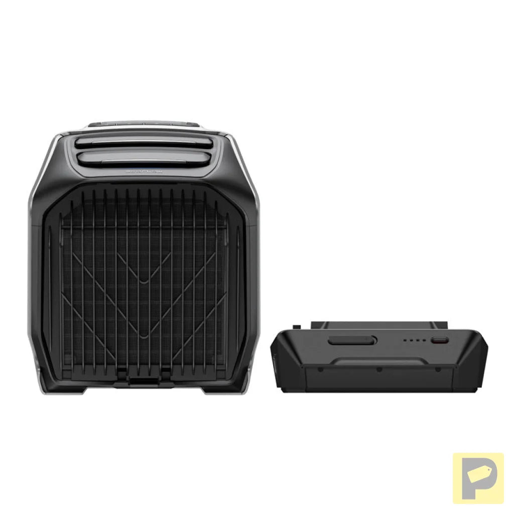 EcoFlow Wave 3 portable air conditioner with battery.