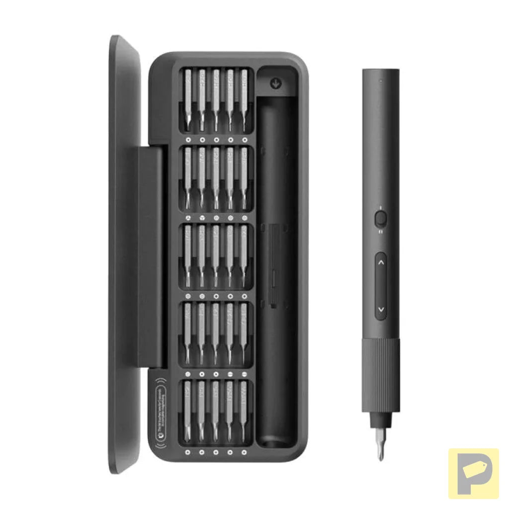 Electric precision screwdriver, set of 25 bits HOTO QWLSA001 (new version)