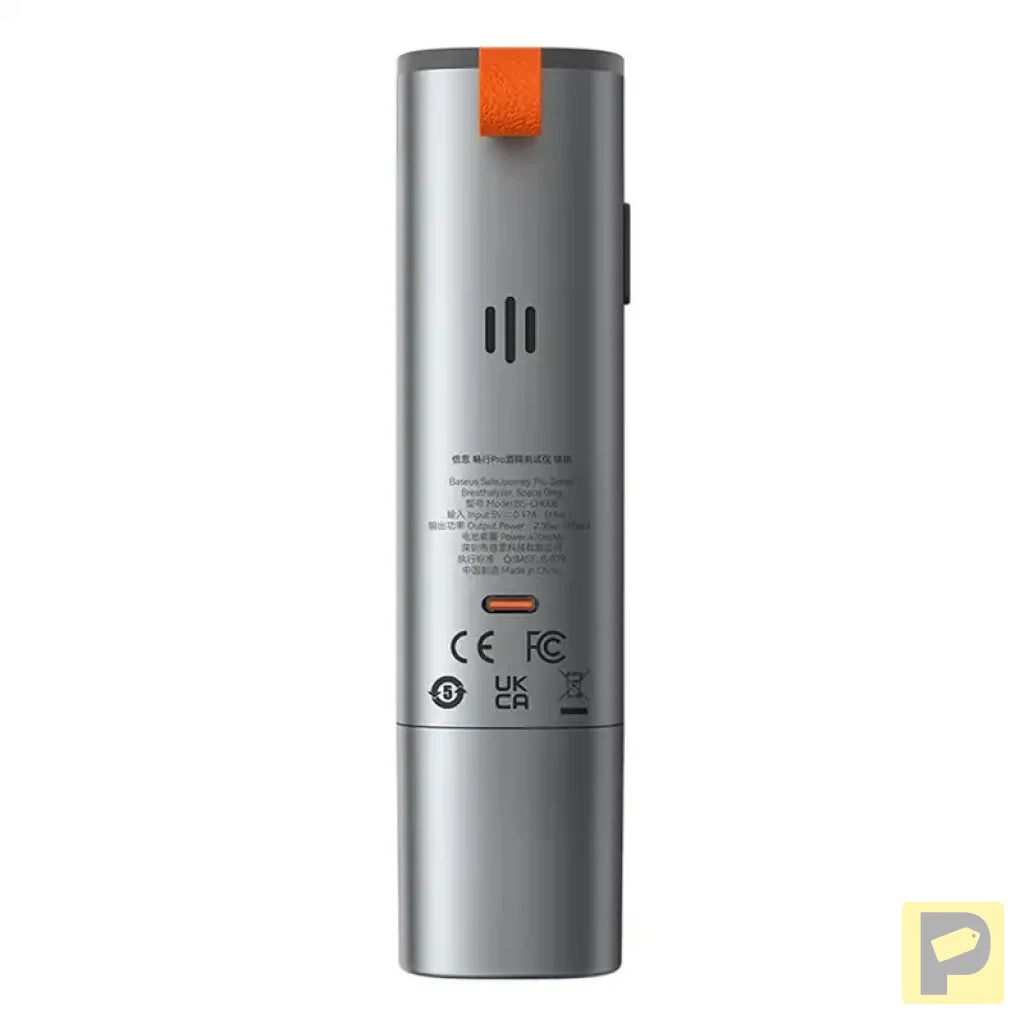Electronic Breathalyzer Baseus SafeJourney Pro (Grey)
