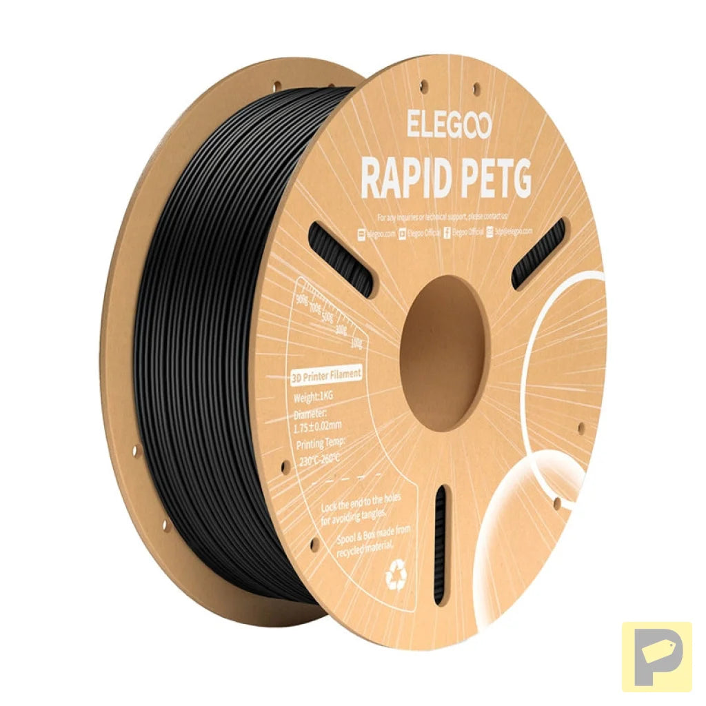ELEGOO Rapid PETG Filament (Black)