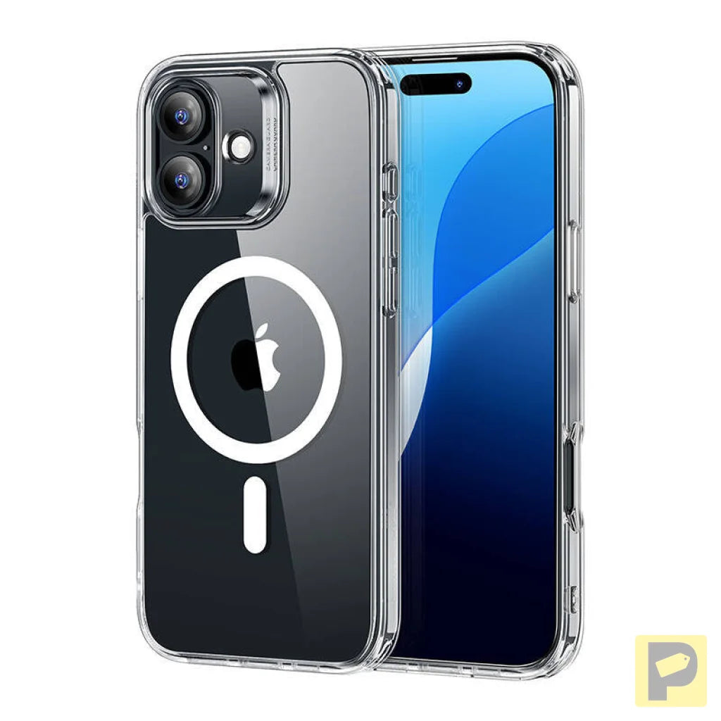 ESR Classic Hybrid Case (HaloLock) for iPhone 16 (clear)