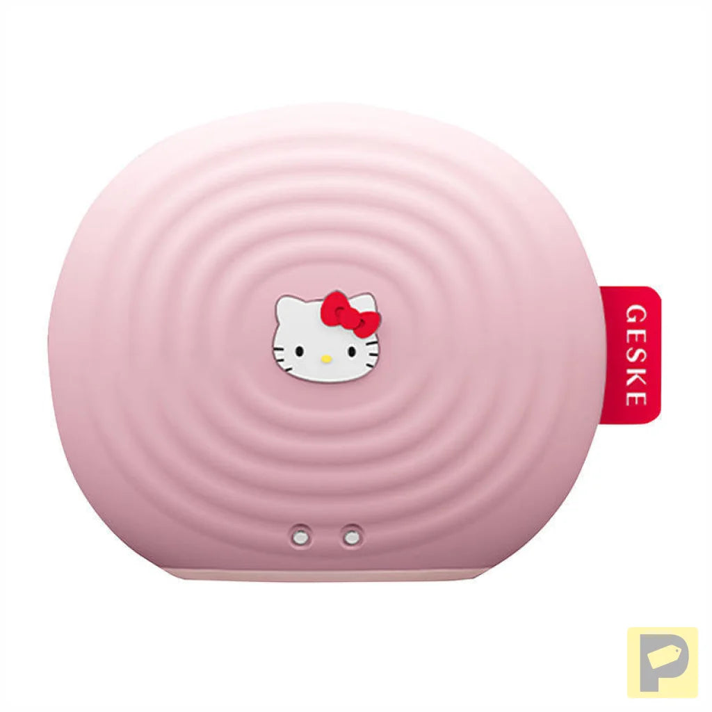 Facial Cleaning Sonic Brush 4in1 Geske with APP (Hello Kitty pink)