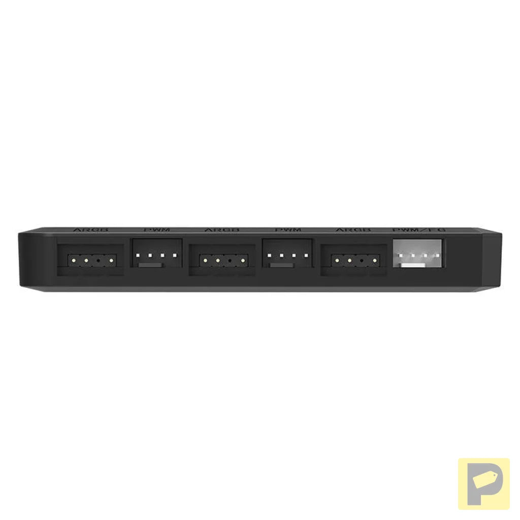 Fan control box for computer Darkflash RC2 RGB PWM + remote controller (black)