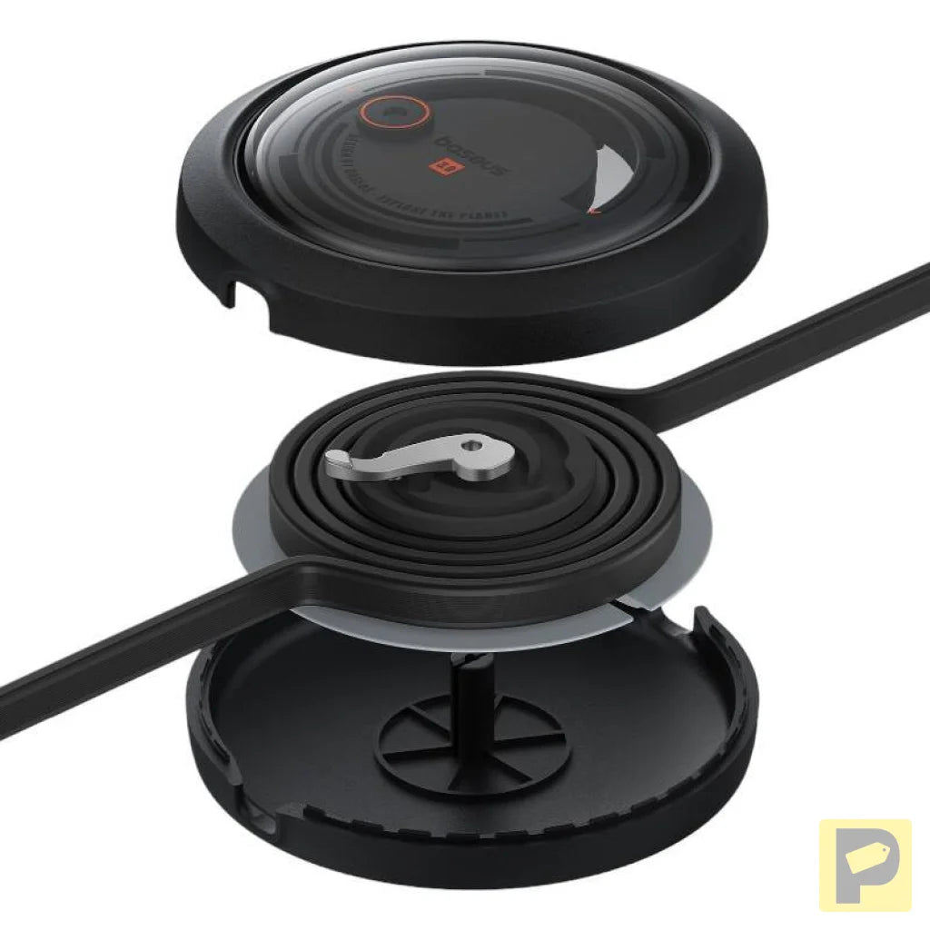 Fast Charging Cable 3in1 Baseus Free2Draw USB-C to USB-C/Lightning/Micro 100W, 1,1m (black)