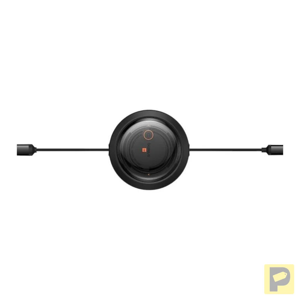 Fast Charging Cable 3in1 Baseus Free2Draw USB-C to USB-C/Lightning/Micro 100W, 1,1m (black)