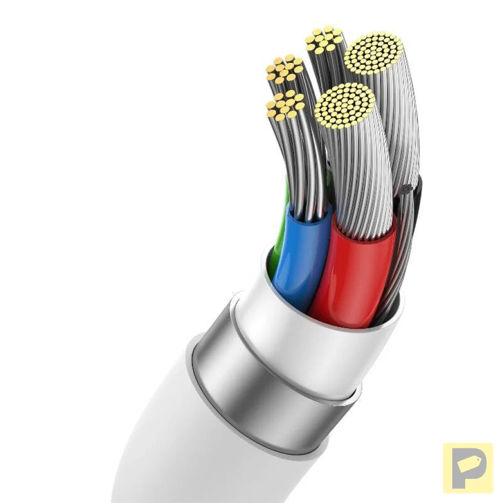 fast Charging Cable Baseus Superior 2 USB-C to USB-C 240W, 1,8m (white)