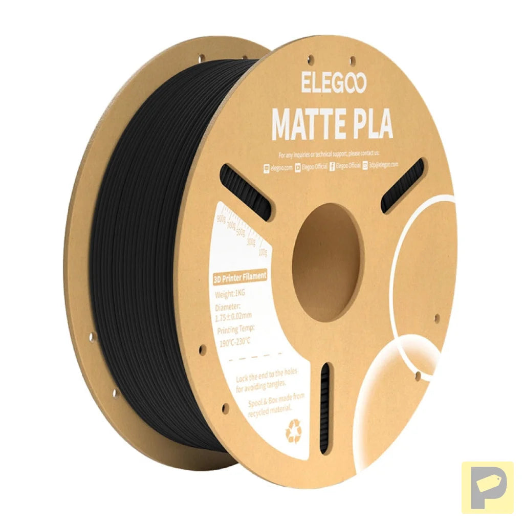 Filament PLA Matte ELEGOO (black)