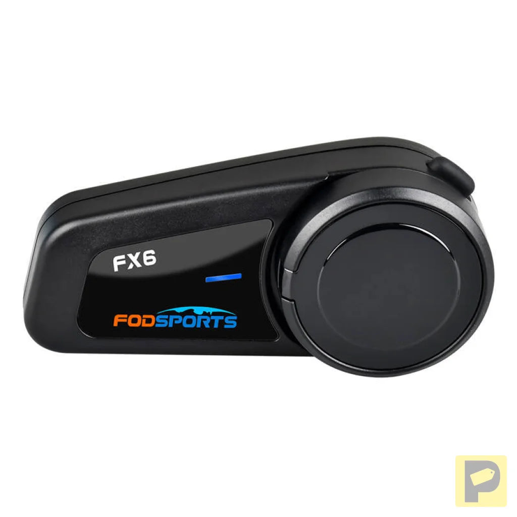 Fodsports FX6 motorcycle intercom two-pack (black)