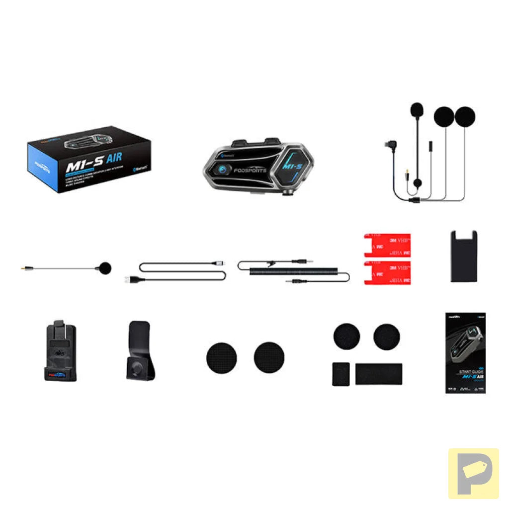 Fodsports M1-S Air motorcycle intercom (gray)