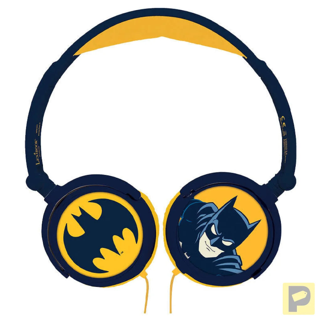 Foldable Headphones Batman Lexibook