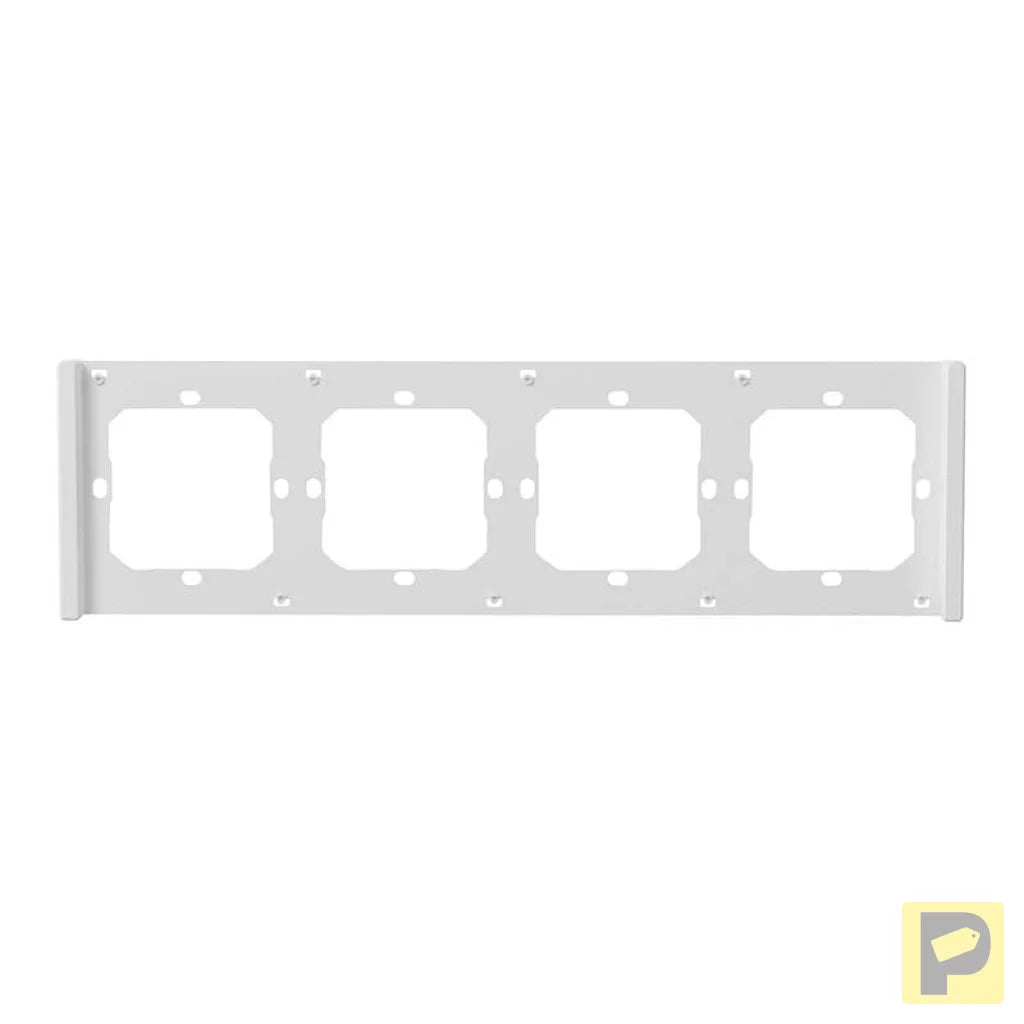 Frame for switch M5 80 quadruple 4-fold SONOFF M5-4C-80-FW (white)