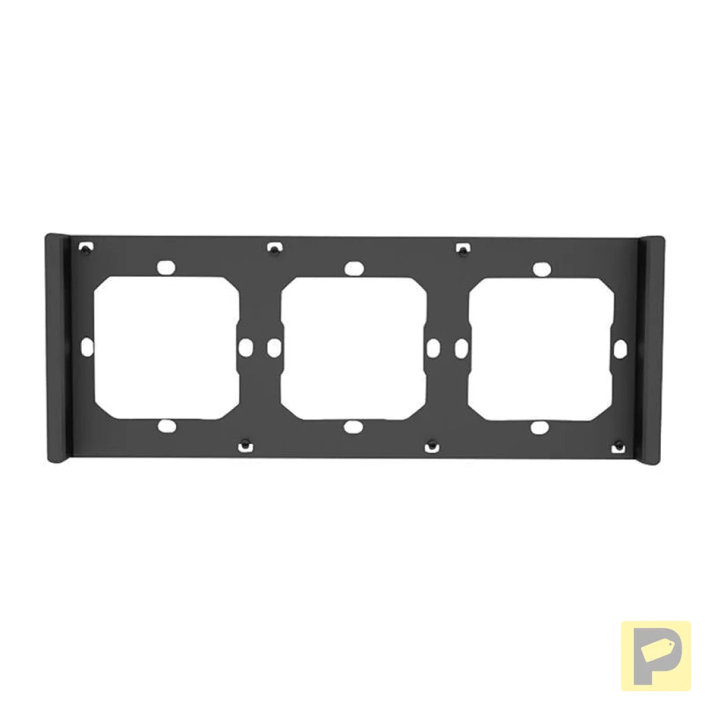 Frame for switch M5 80 triple 3-fold SONOFF M5-3C-80-F (graphite/black)