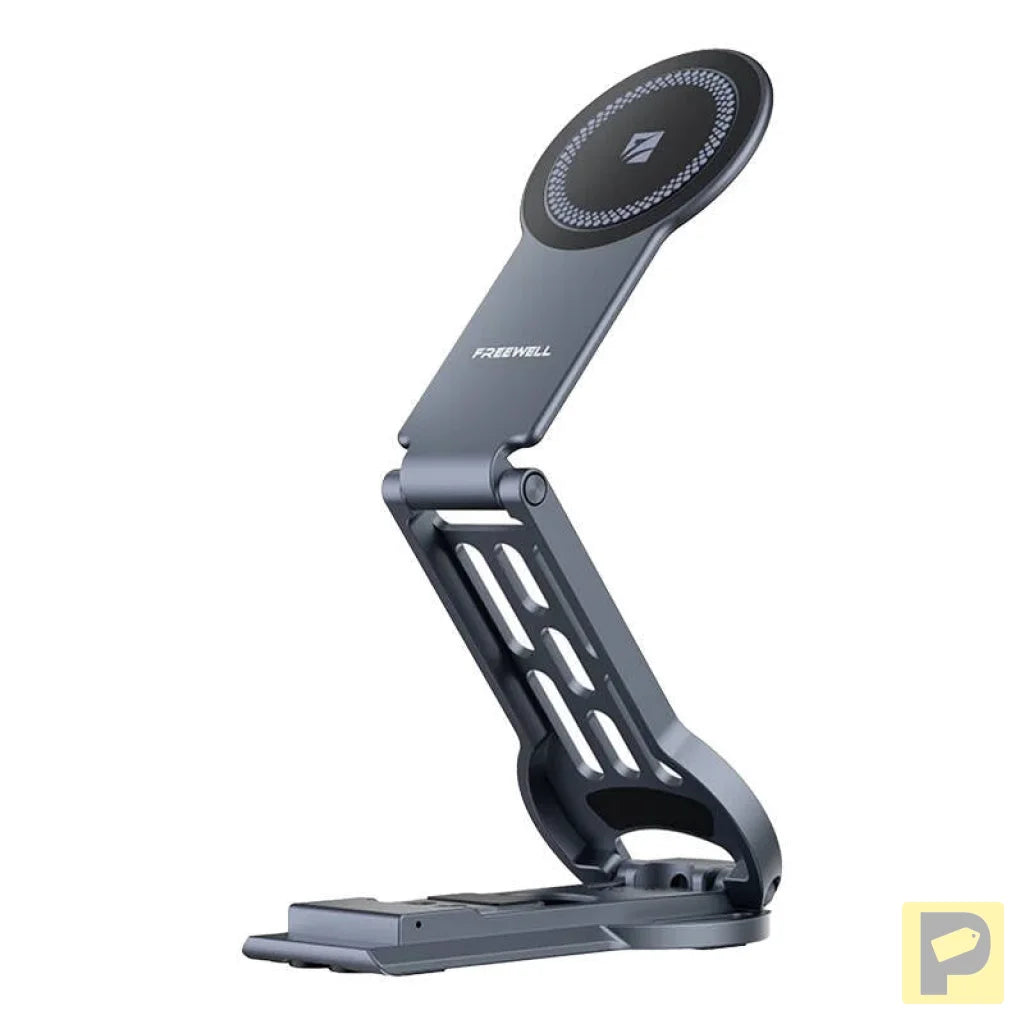 Freewell magnetic folding handle