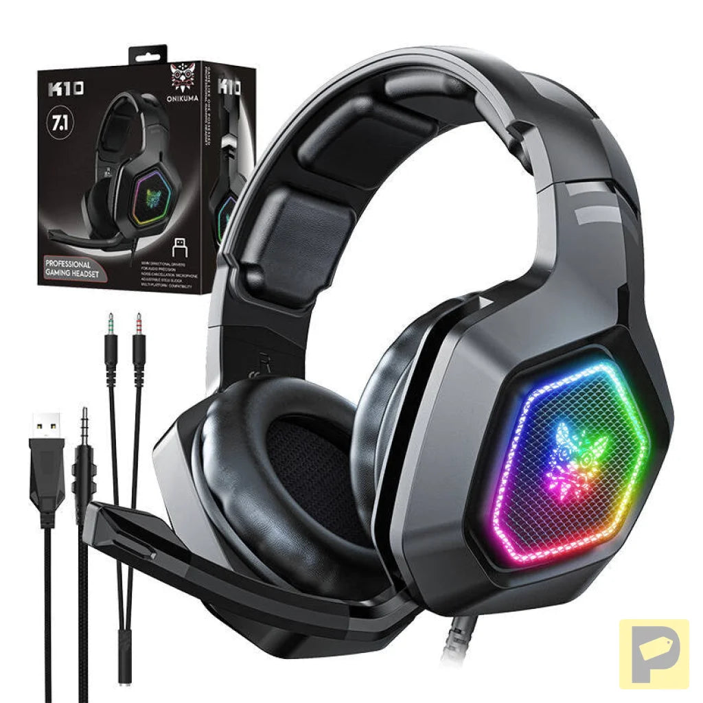 Gaming headphones ONIKUMA K10 (black)