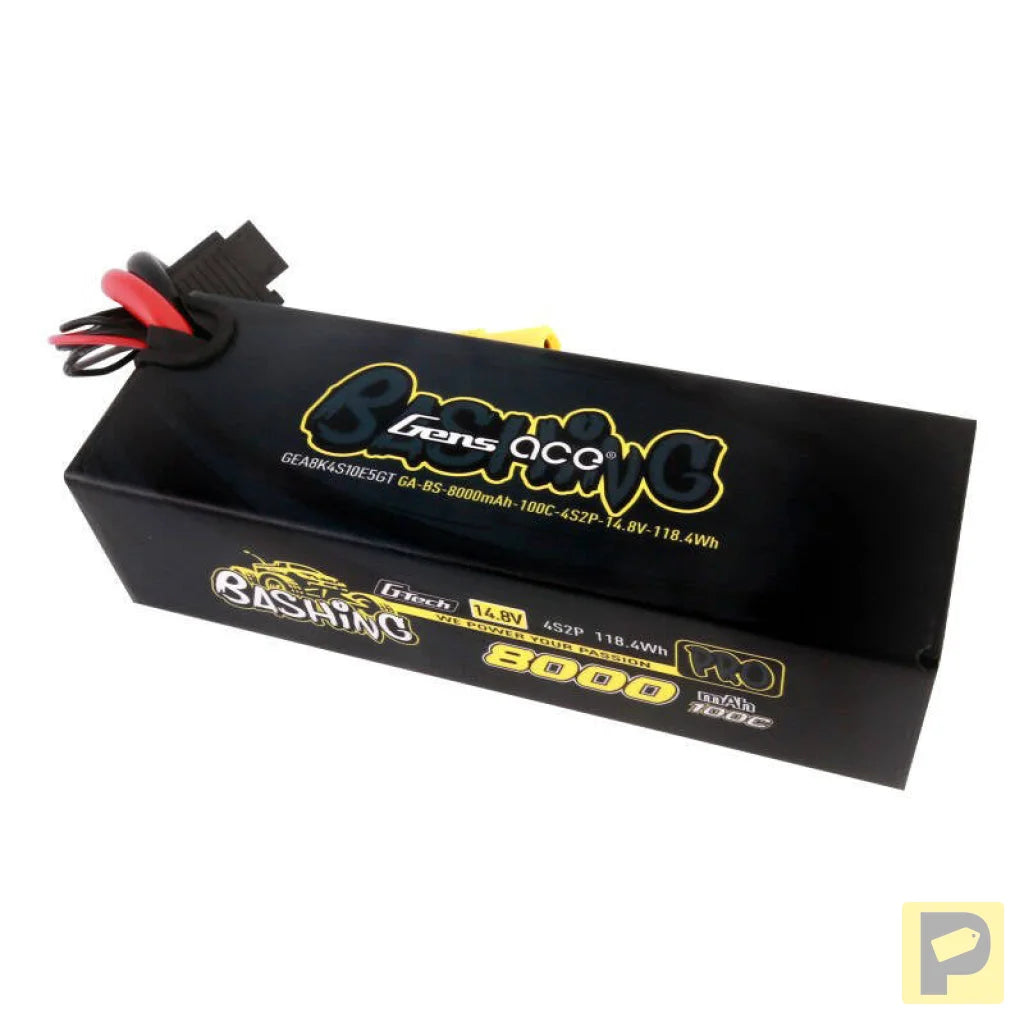 Gens ace 8000mAh 14.8V 100C 4S2P Lipo Battery Pack