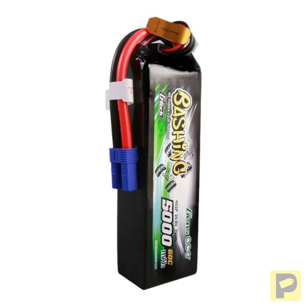 Gens ace G-Tech 5000mAh 14.8V 4S1P 60C Lipo Battery Pack with EC5 Plug-Bashing Series