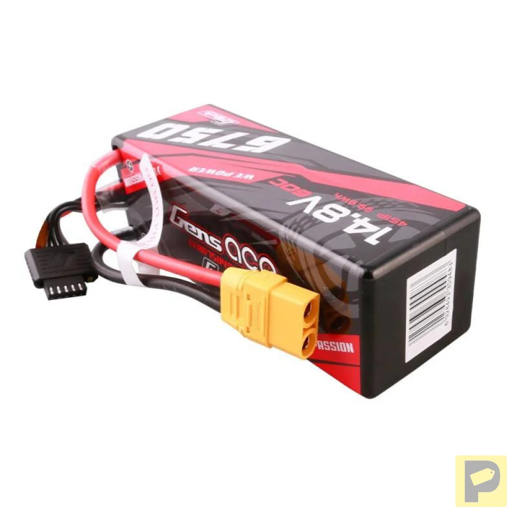 Gens ace G-Tech 6750mAh 14.8V 60C 4S1P 14# XT90 Battery