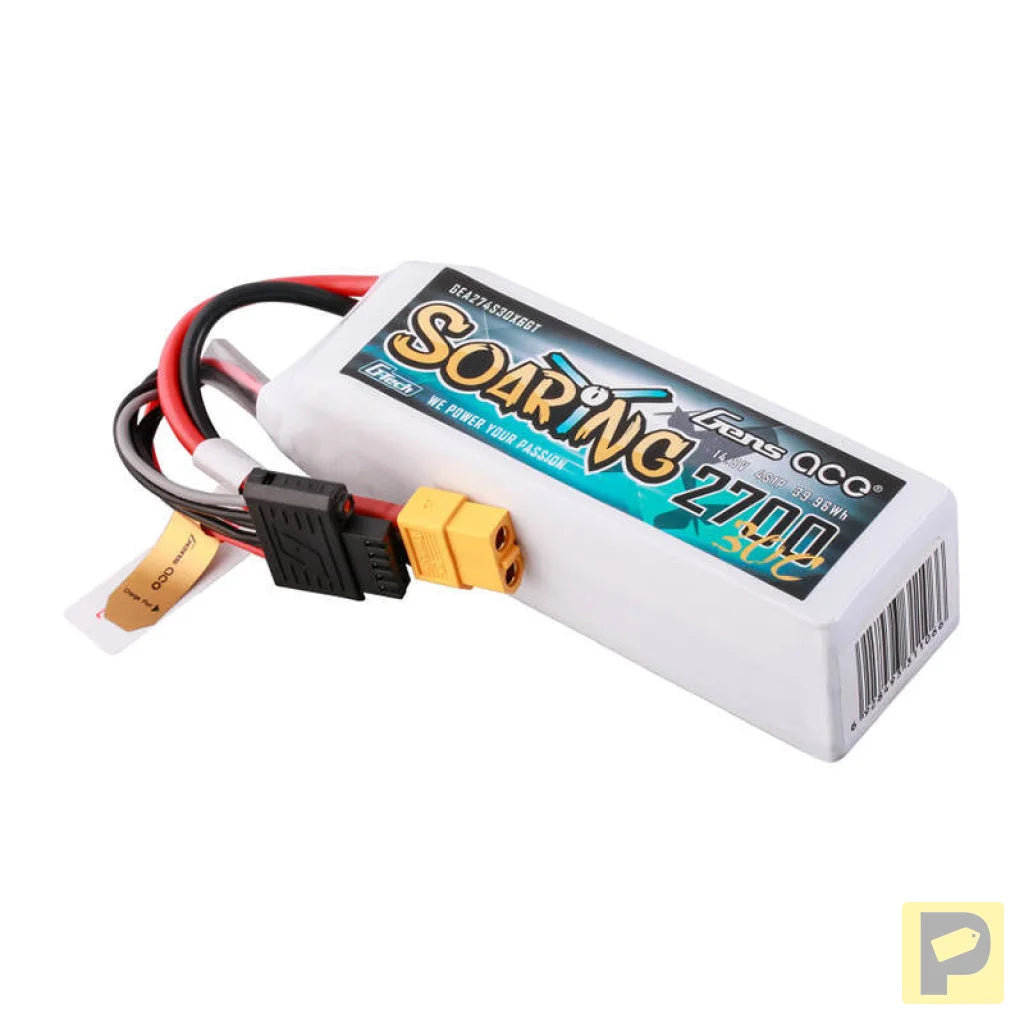 Gens ace G-Tech Soaring 2700mAh 14.8V 30C 4S1P LiPo XT60