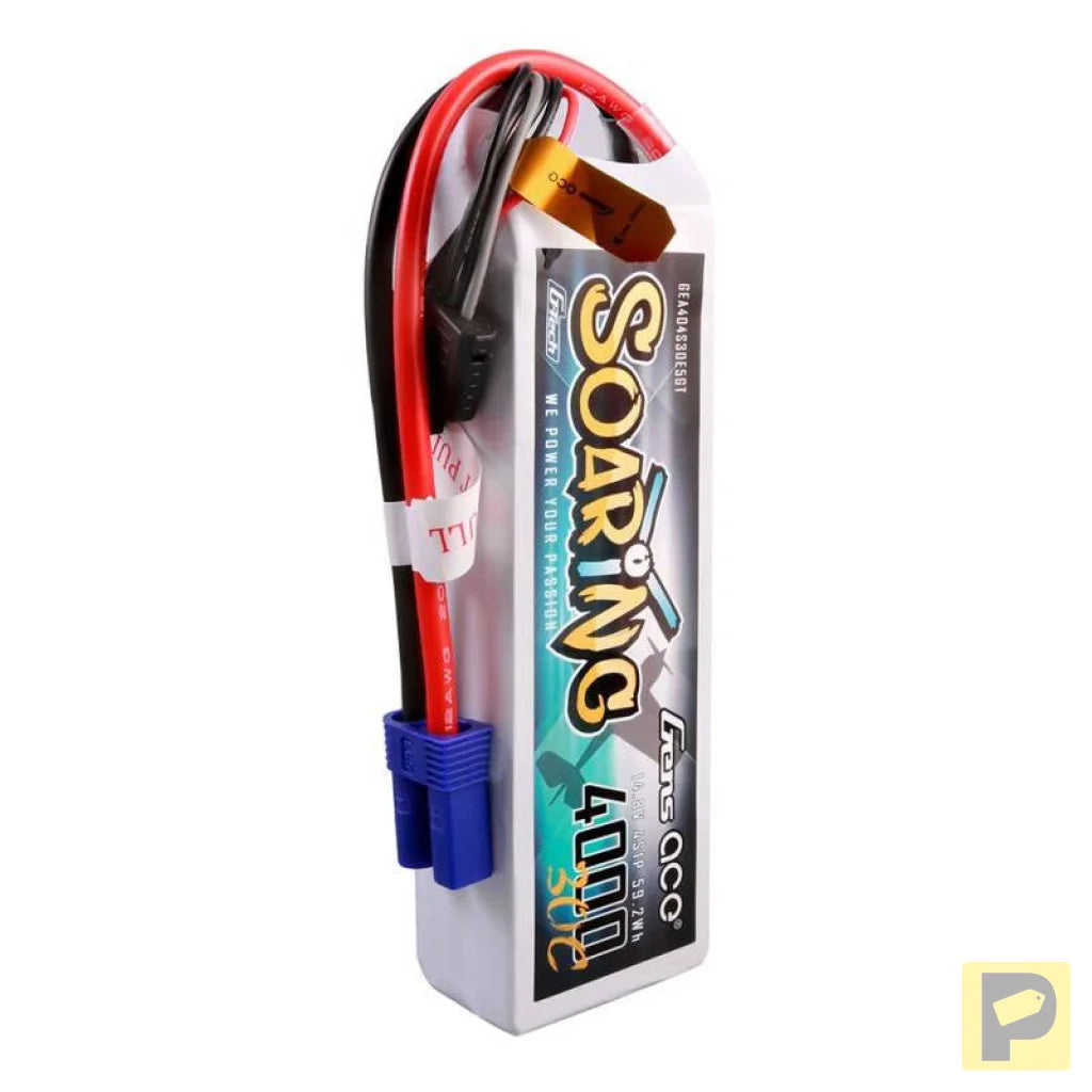 Gens ace G-Tech Soaring 4000mAh 14.8V 30C 4S1P Lipo Battery