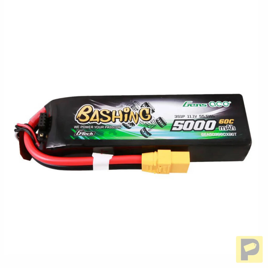GensAce 5kmAh 11.1V 60C 3S1P battery with XT90 connector