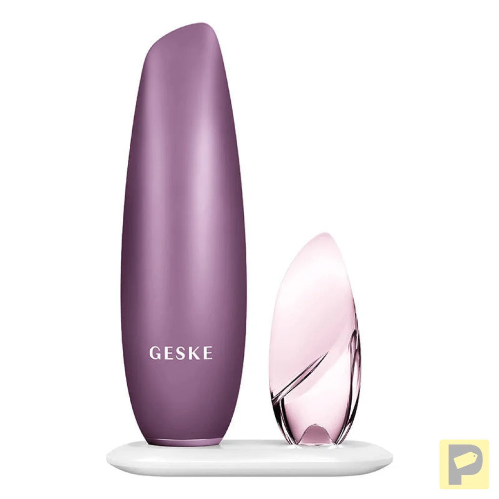 Geske Magnetic Touchless 5-in-1 Facial Mask Scrub (pink).