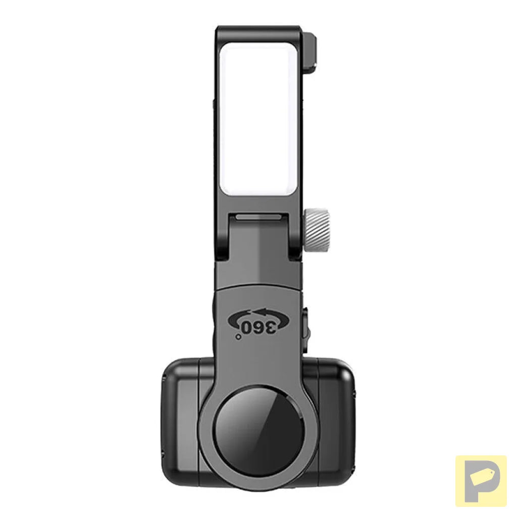 Gimbal/stand with light APEXEL Q18 (black)