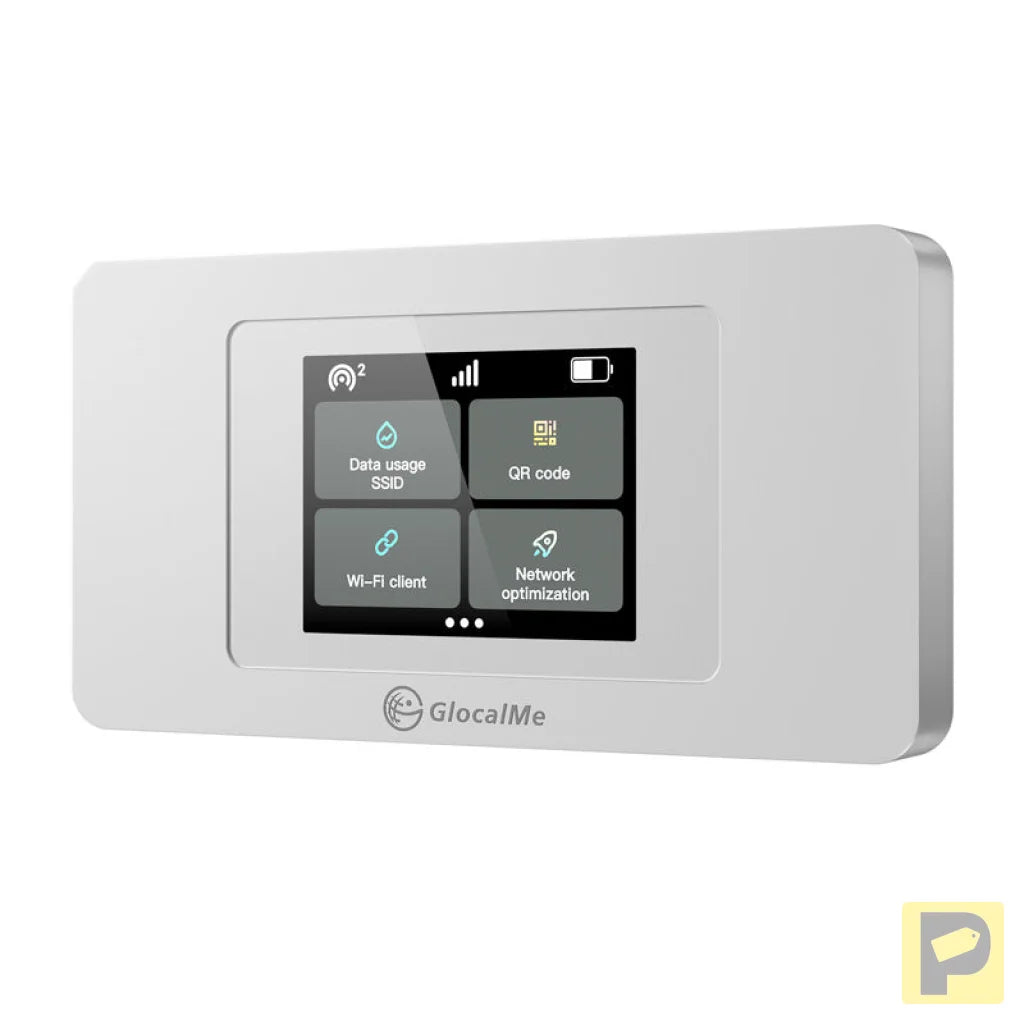 GlocalMe Duoturbo Cloud SIM Portable Wi-Fi 4G/LTE Router