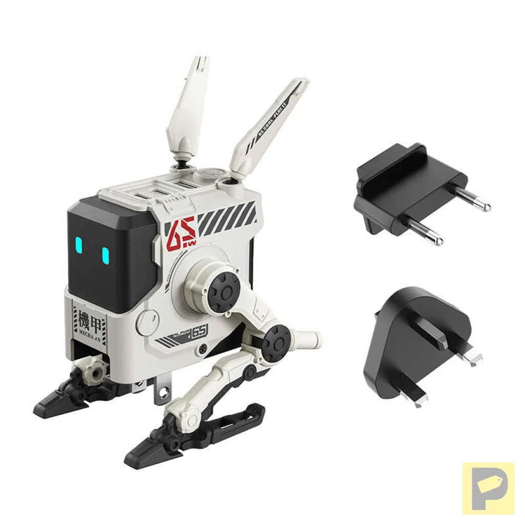 GravaStar Alpha65 65W GaN Fast Charger War Damaged Version White