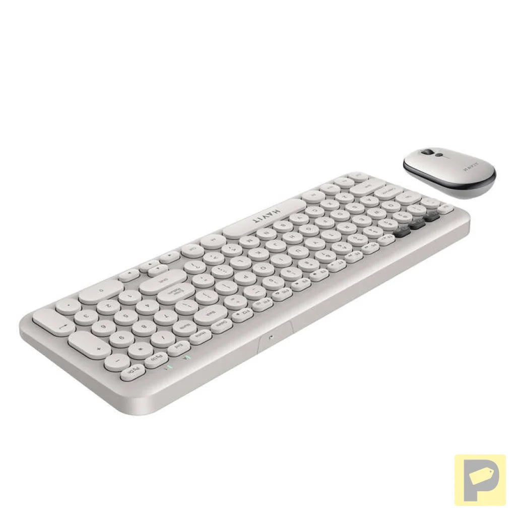 Havit KB254GCM wireless 2-in-1 gaming set keyboard + mouse (grey) (QWERTY)