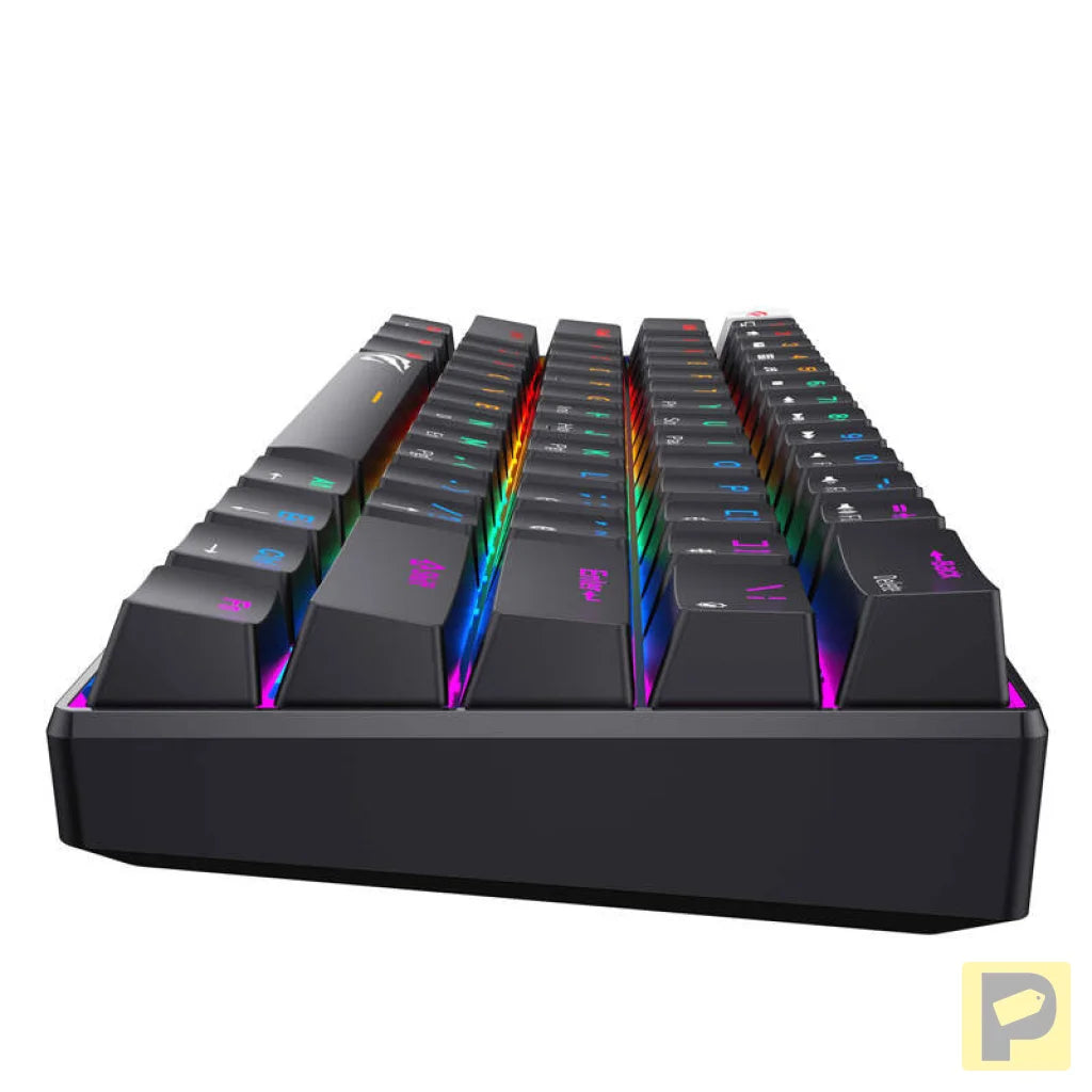 Havit KB903L wired mechanical / gaming RGB keyboard (black) (QWERTY)