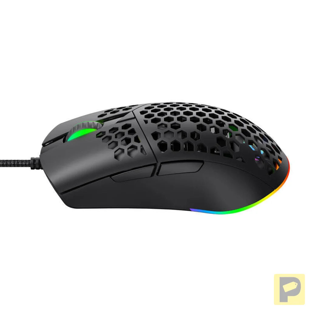 Havit MS1036 RGB wired gaming mouse (black)