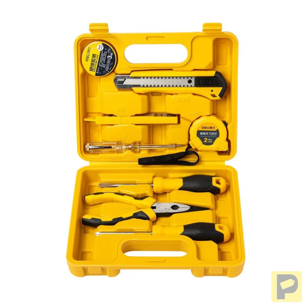 Household Tool Set 8 pcs Deli Tools EDL1008J