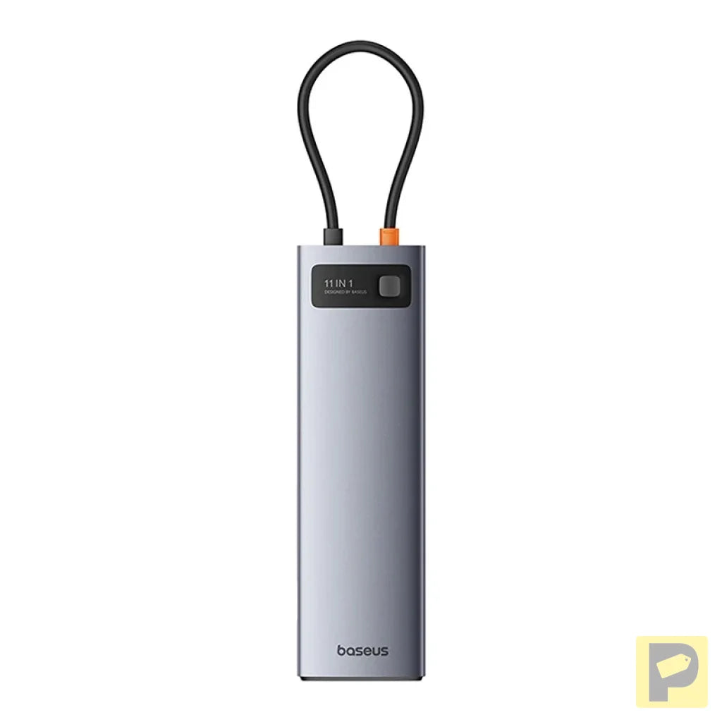 Hub 11in1 Baseus StarJoy Metal Glam Series, USB-C to HDMI +VGA + 3 x USB 3.0 + USB 2.0+USB-C PD + RJ45 + SD/TF +3,5mm