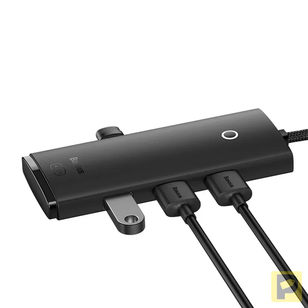Hub 4w1 Baseus Lite Series USB do 4x USB 3.0 2m (black)