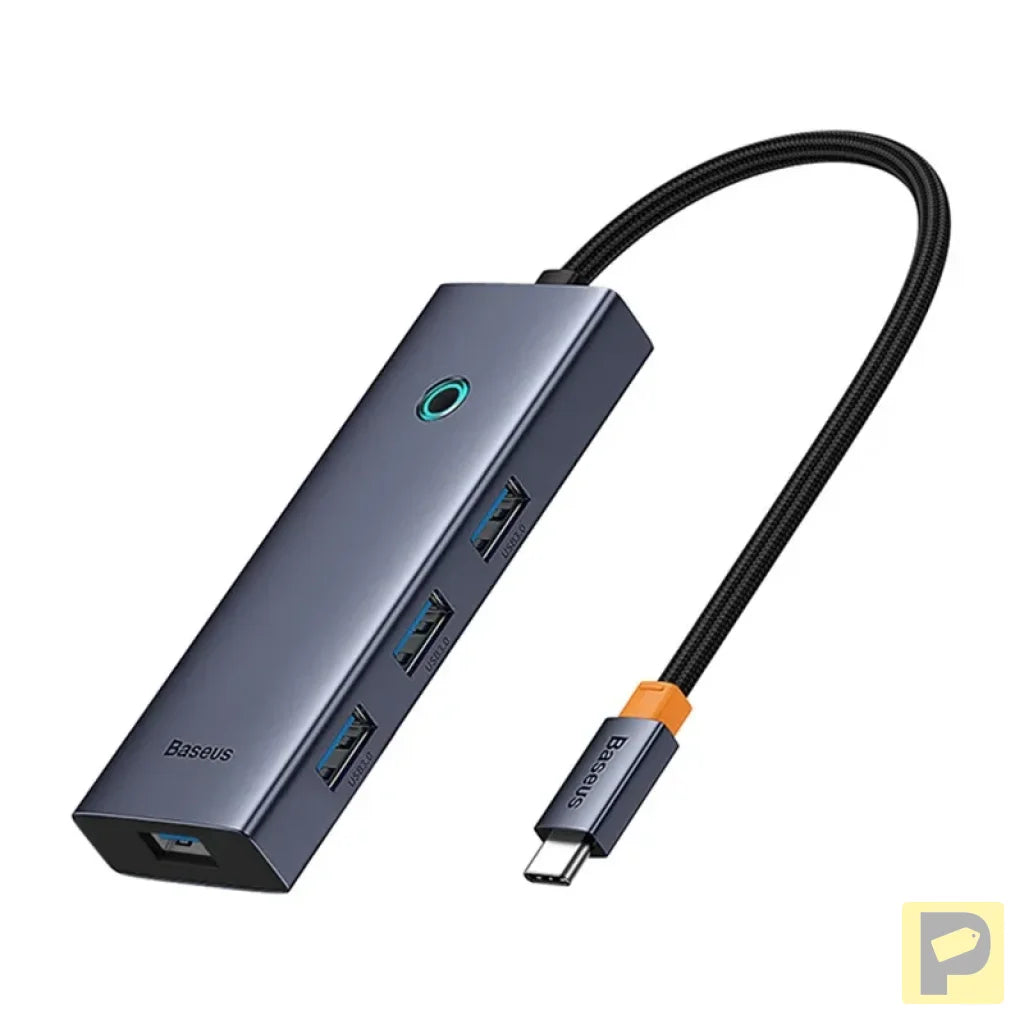 Hub 5w1 Baseus UltraJoy 5-Port (1xHDMI4K@30Hz + 4xUSB 3.0) grey