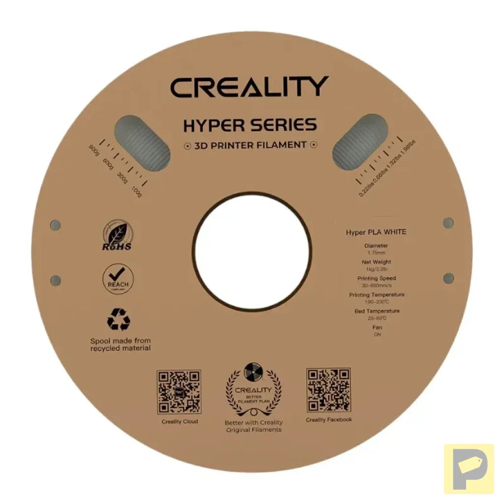 Hyper PLA Filament Creality (White)
