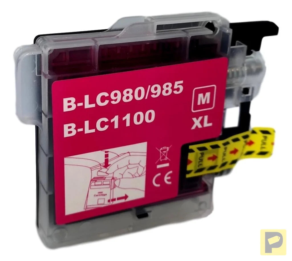 Ink for Brother | LC980M / LC985M / LC1100M | magenta | 12 ml | bulk