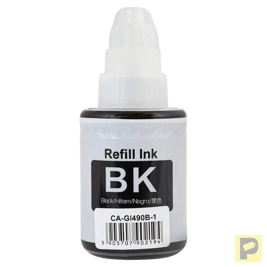 Ink for Canon | GI-490B | black | 70 ml | bulk
