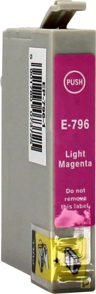 Ink for Epson | C13T07964010 / T0796 | light magenta | 18 ml | bulk