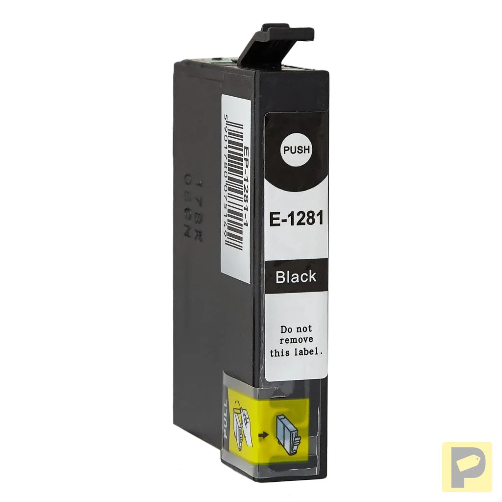 Ink for Epson | C13T12814011 / T1281 | black | 12 ml | bulk