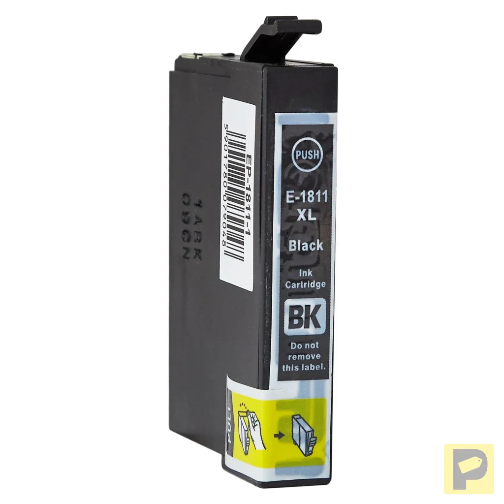 Ink for Epson | C13T18014010 / T1801 / T1811 | black | 15 ml | bulk