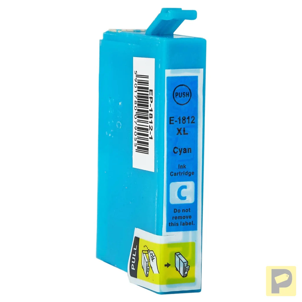 Ink for Epson | C13T18024010 / T1802 / T1812 | cyan | 15 ml | bulk