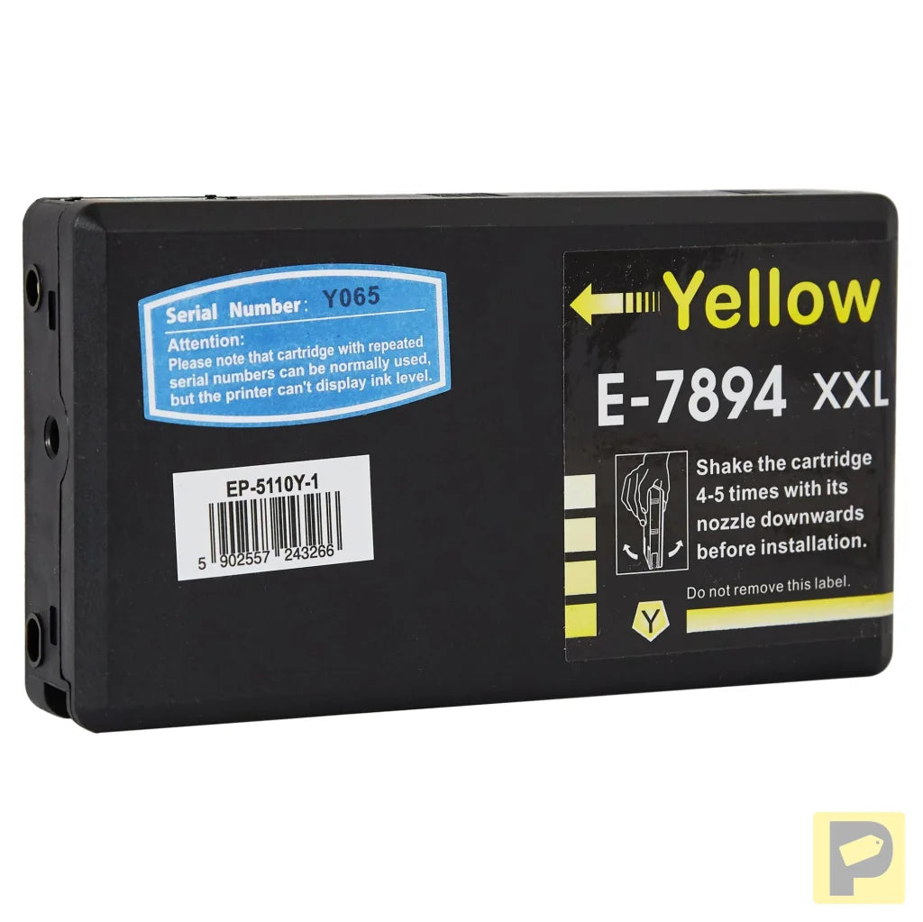 Ink for Epson | C13T789440 / T7894 | yellow | 36 ml | bulk