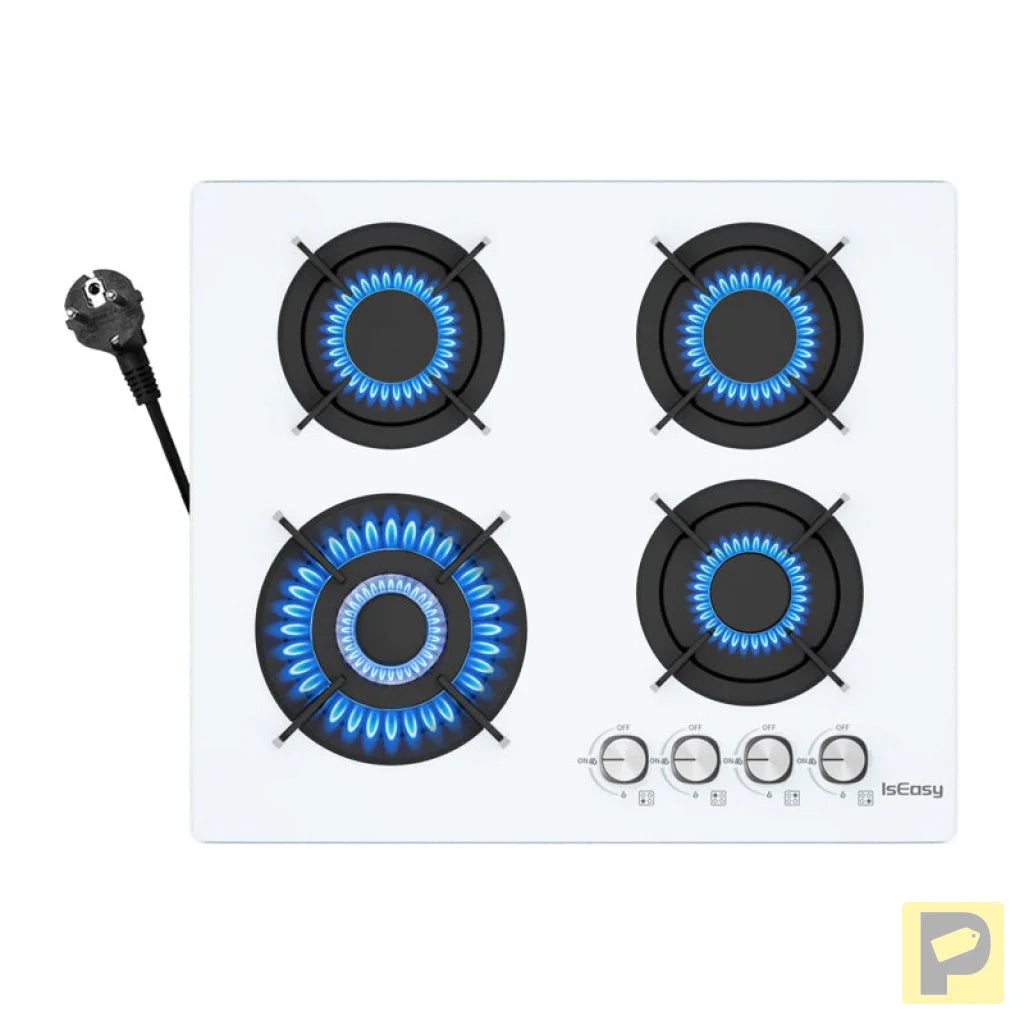 IsEasy MGBG-604B glass gas hob