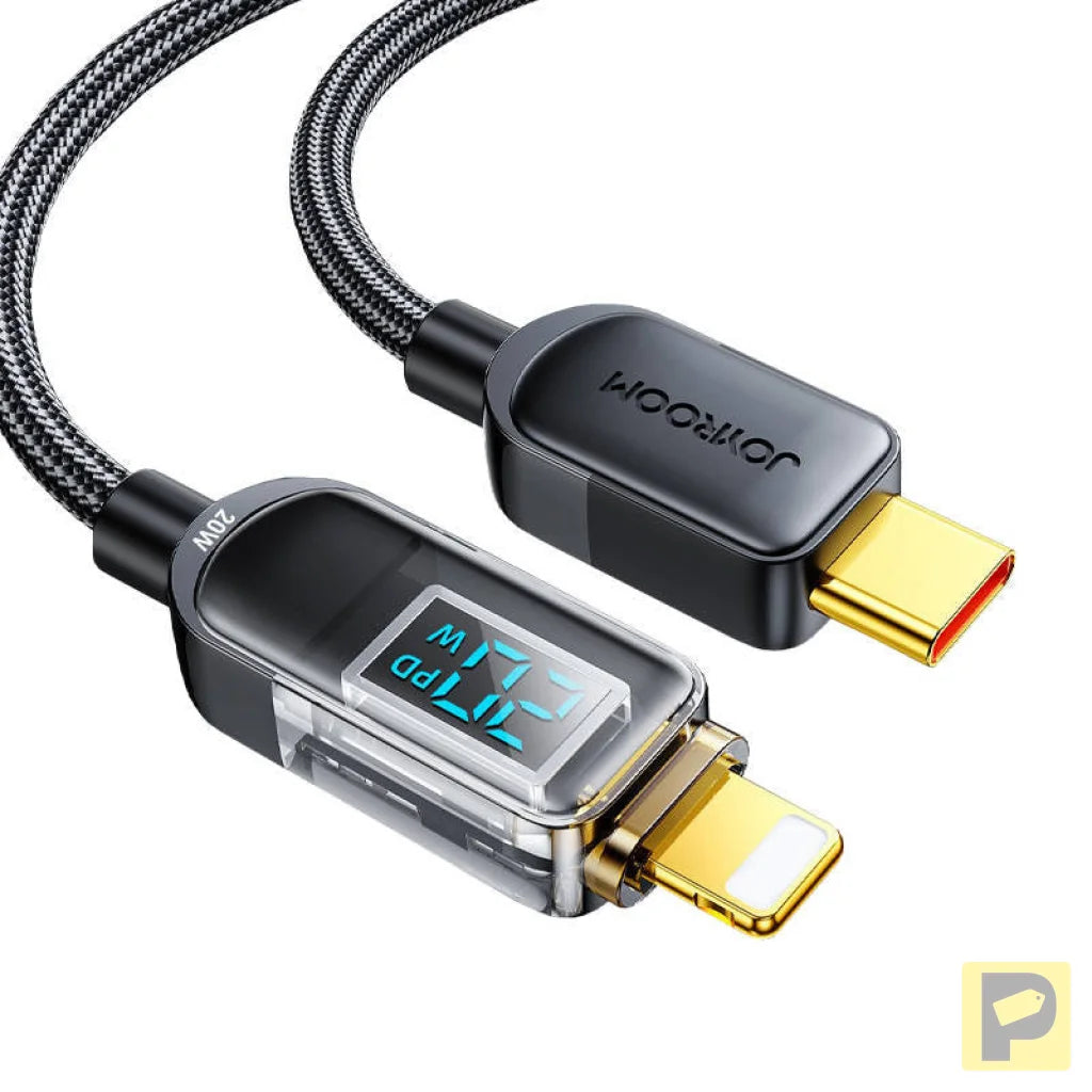 Joyroom S-C Lightning 20W 1.2m USB to USB-C Lightning cable S-CL020A4 (black)
