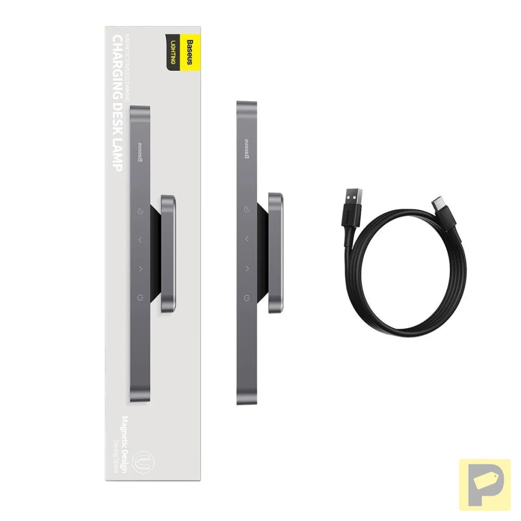 Lamp Baseus Magnetic Stepless, with a touch panel (grey)
