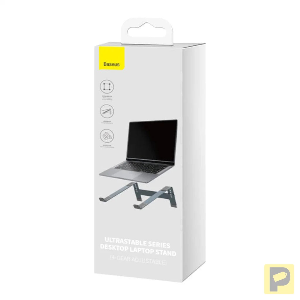 Laptop Stand Baseus (4-Gear Adjustable) Space Grey
