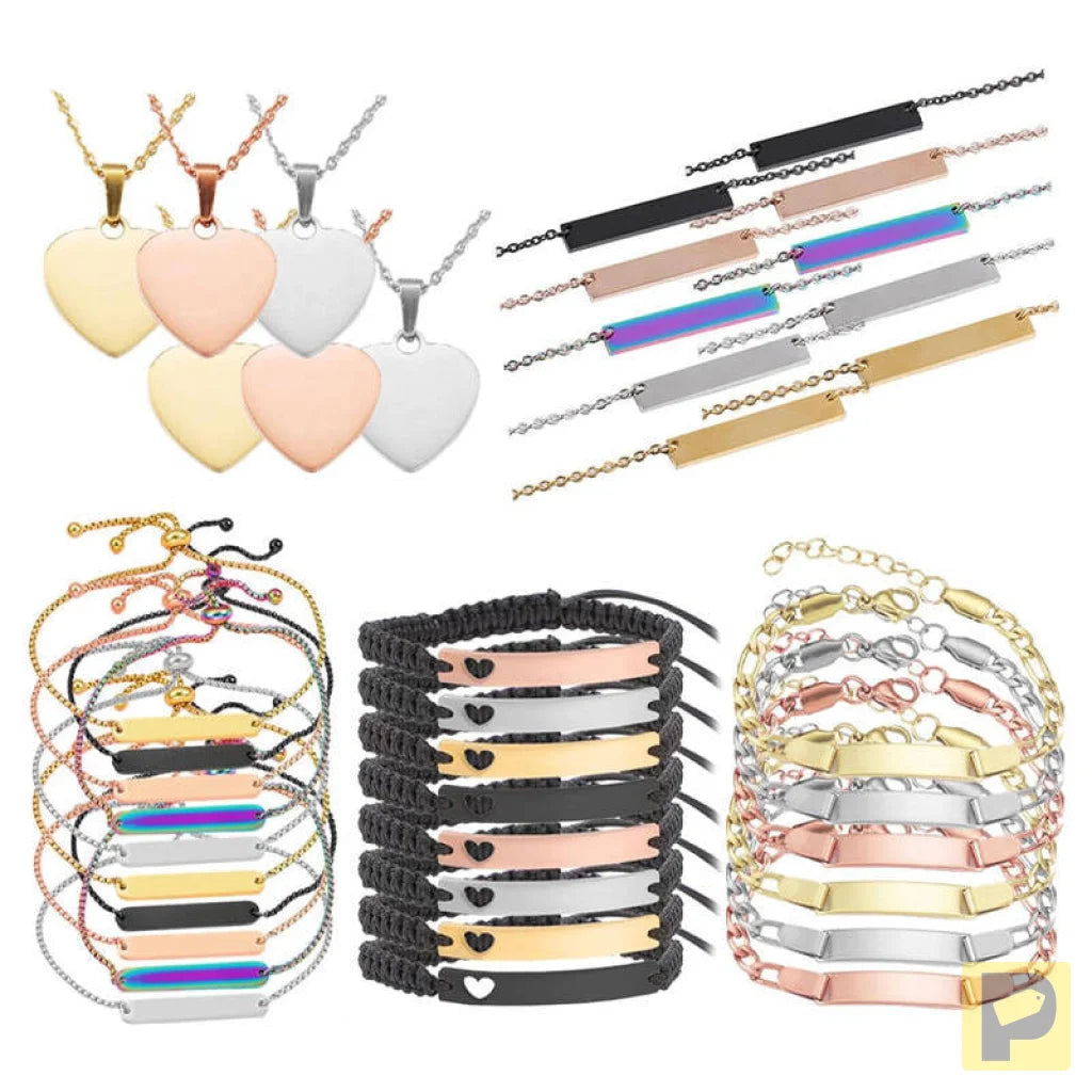 LaserPecker Premium engraving materials set (40 pcs)